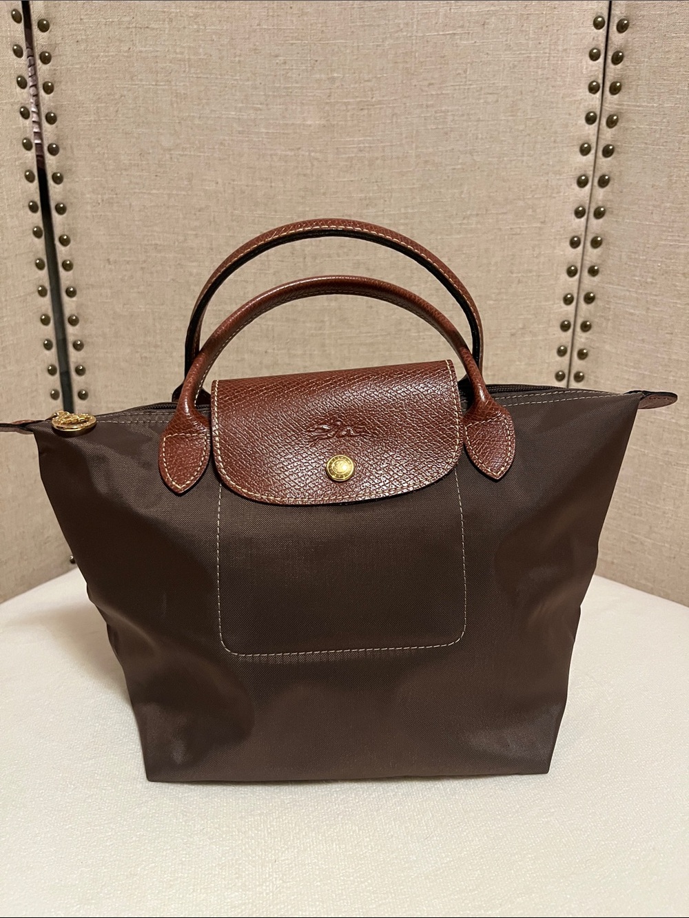 Longchamp Le PLIAGE ORIGINAL S green/brown